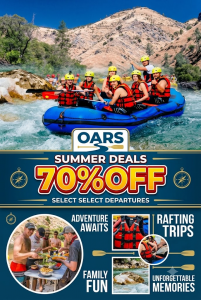 OARS Summer Family Rafting Deals