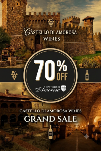 Castello di Amorosa Grand Wine Sale